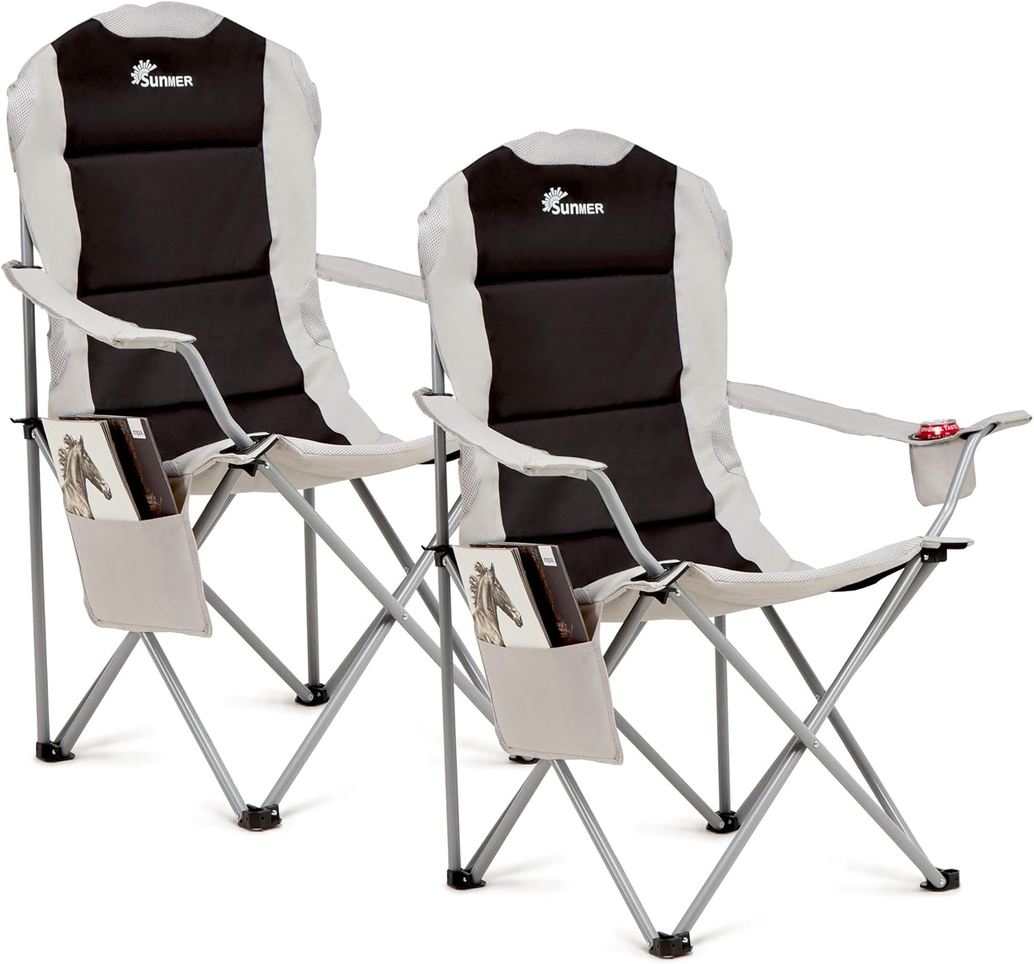 SUNMER Padded Camping Chairs: The Hidden Phone Holder That Most Buyers Discover By Accident
