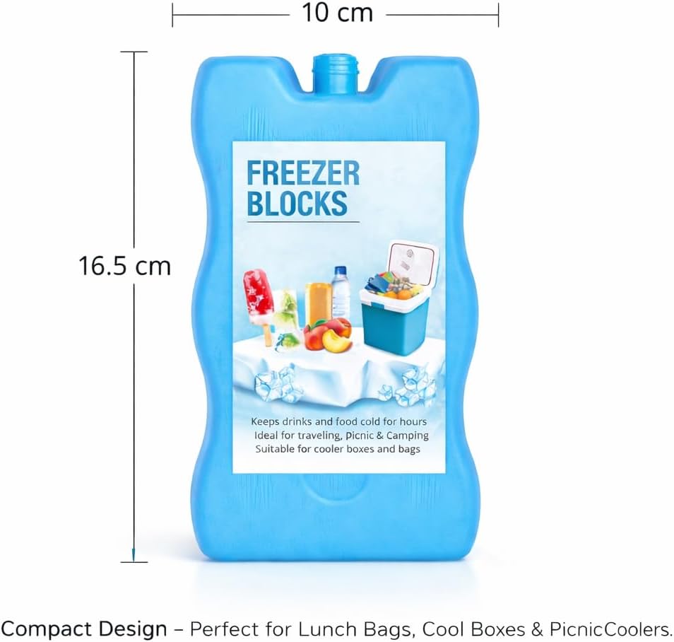 1ABOVE reusable freezer blocks family pack of six ready to use