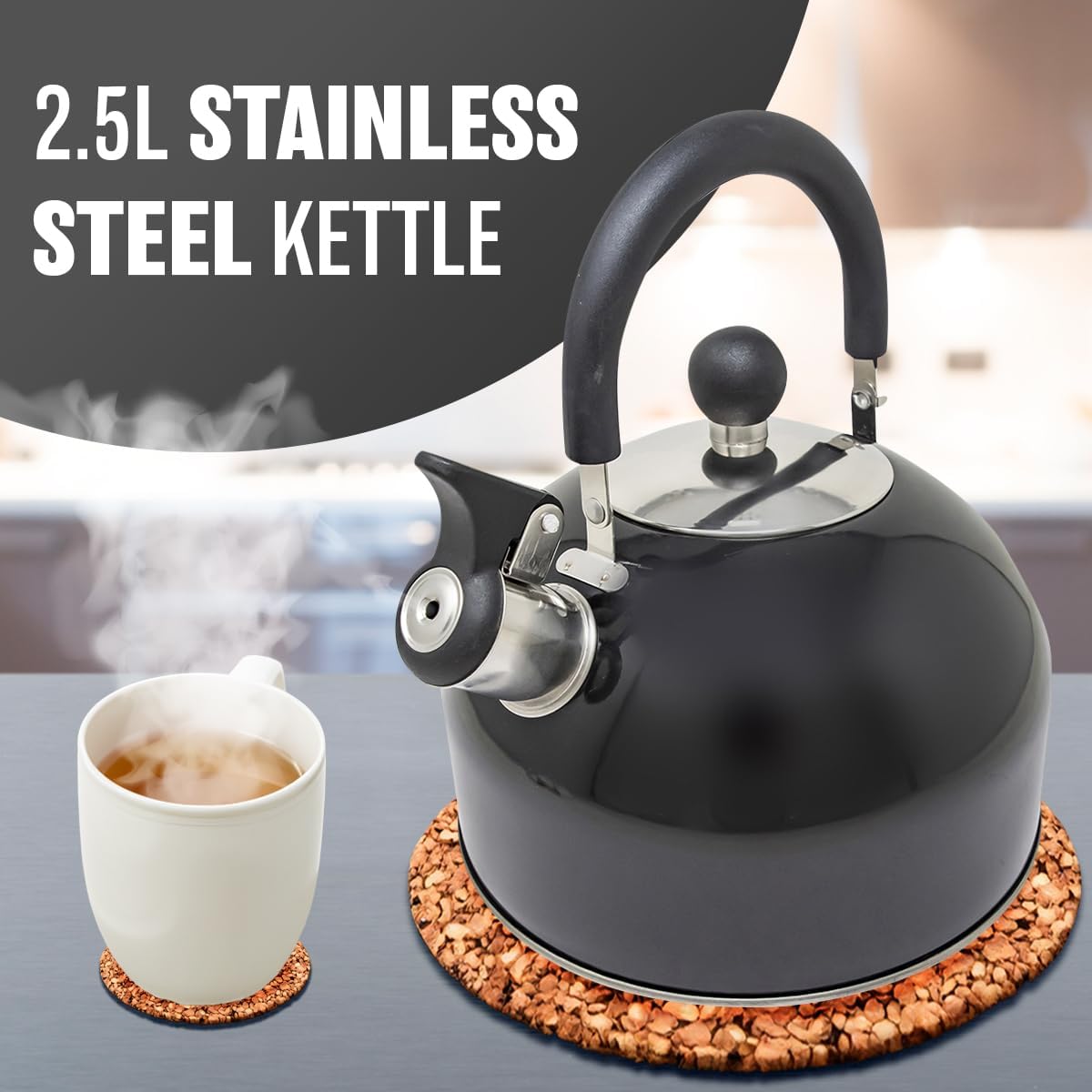 Whistling Kettle for Camping Gas Stove UK: Camping Kit, or a Kitchen Kettle in Camping Clothes?