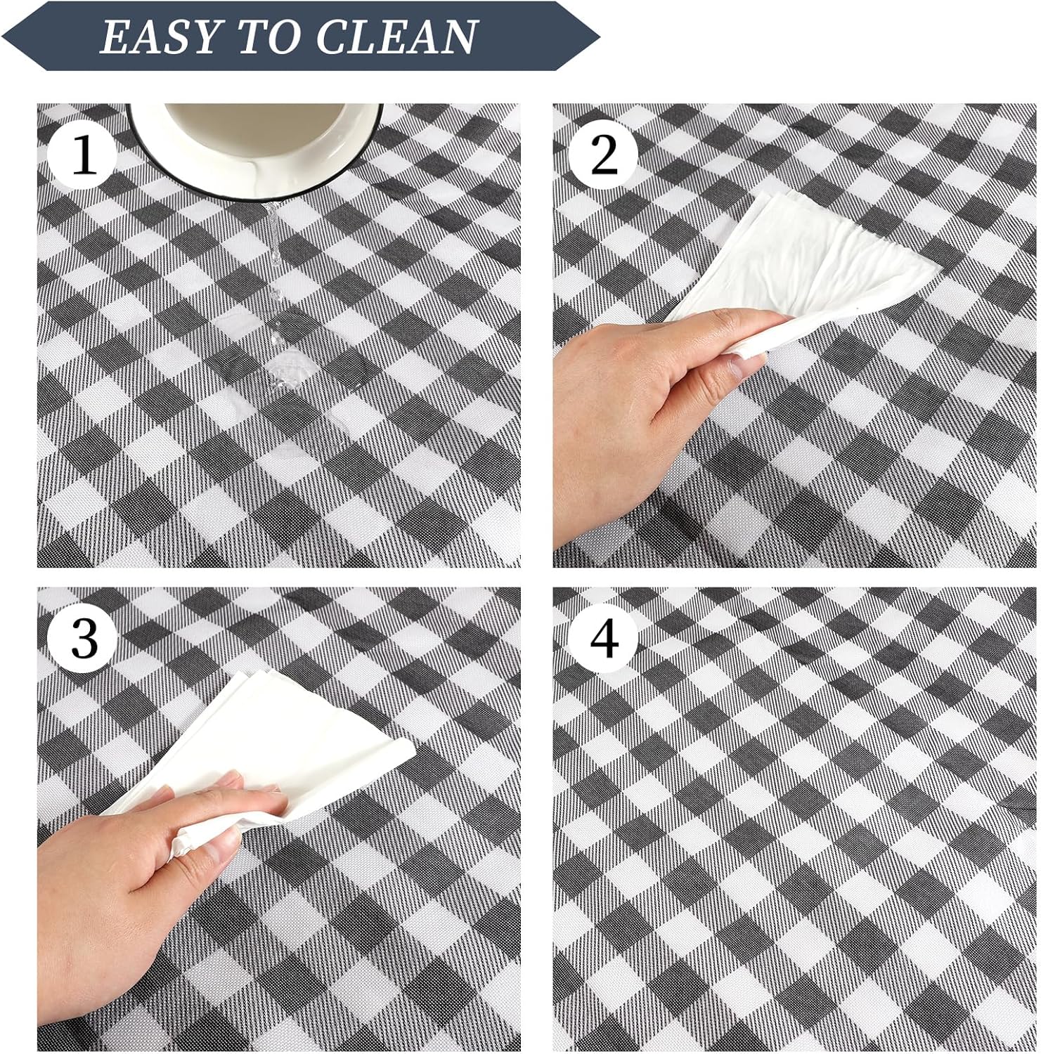 GUSUWU picnic blanket folded in its packaging with carry handle