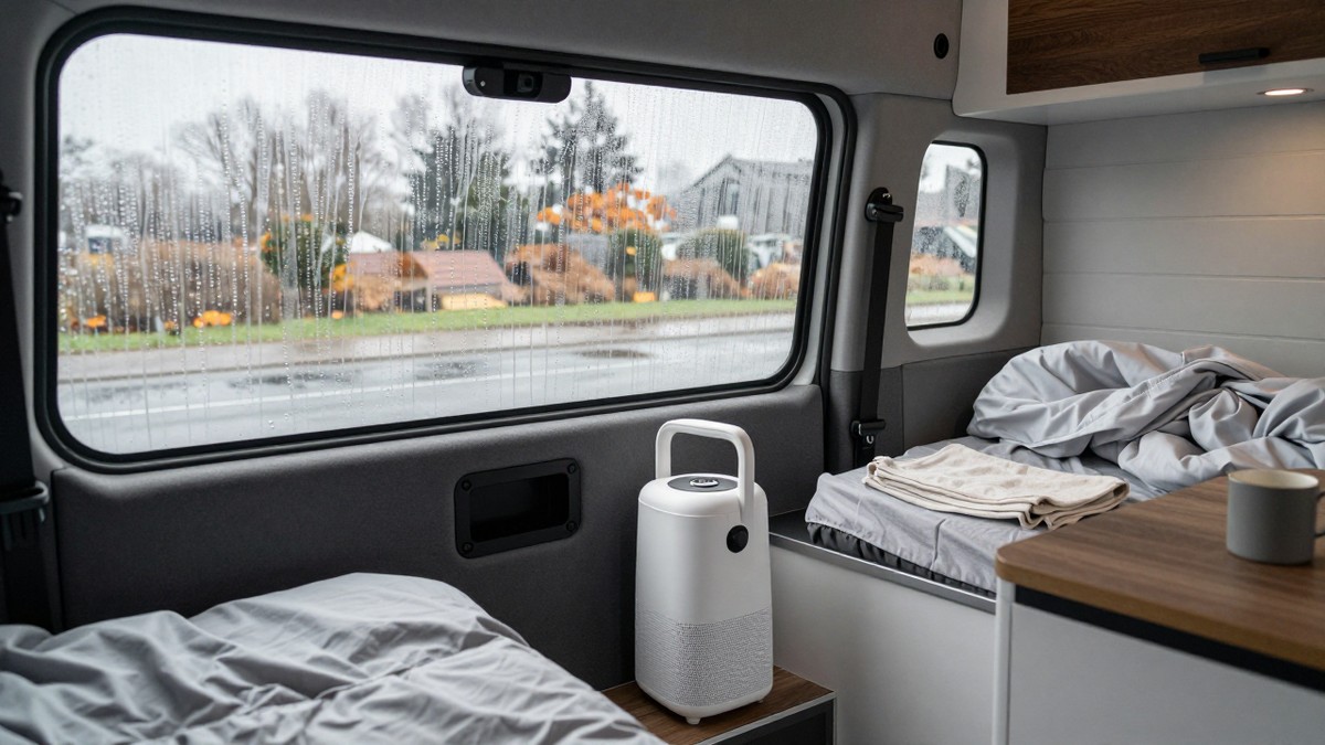 When to start using a dehumidifier in a campervan UK: the signals that beat the calendar