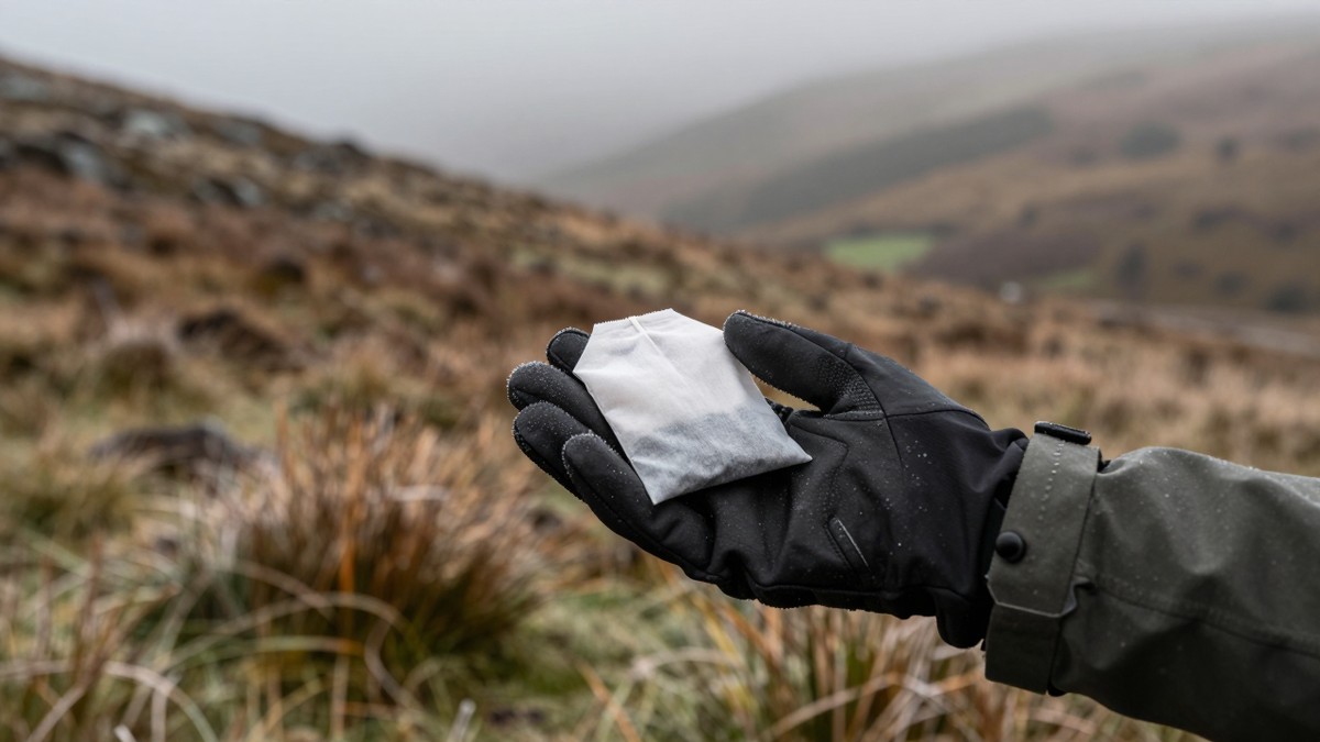 When to start using hand warmers for hiking UK: the numb-finger line and the months that cross it