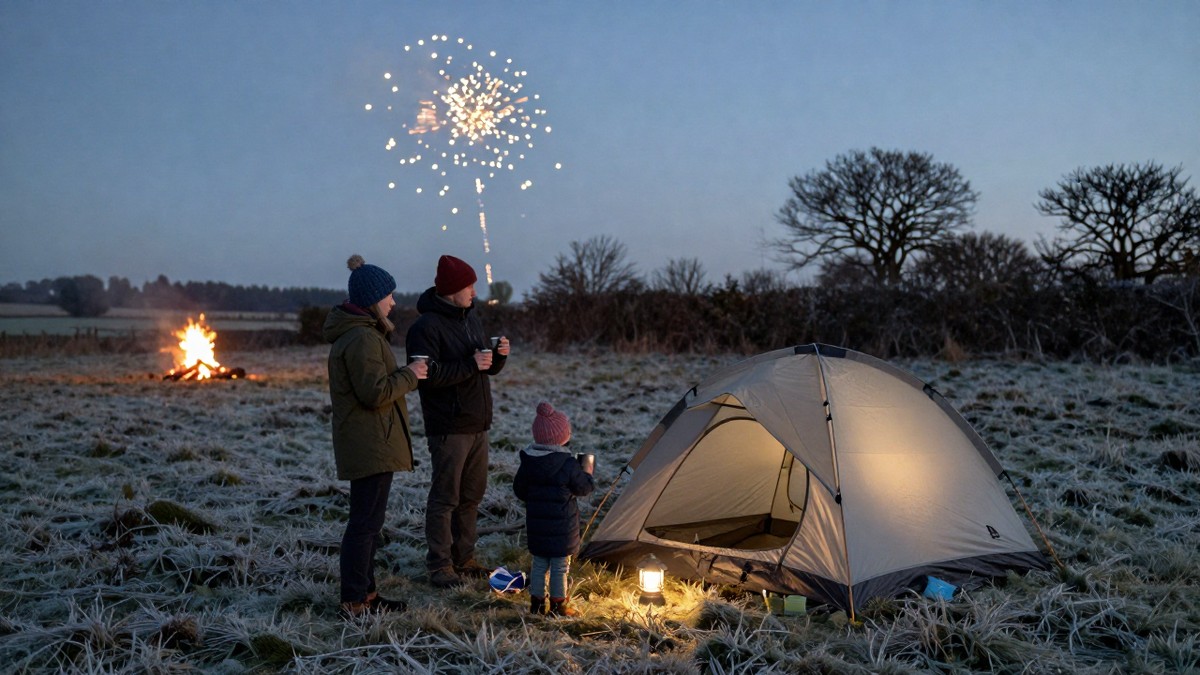 Can I go camping for Bonfire Night in November UK: yes, if the site is open and your bag is rated for it